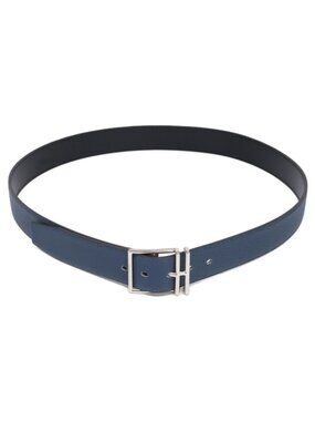 Hermes Dark blue Blue Brume reversible belt with “H” buckle 75cm, box, dust bags Elmwoods Auctions | HERMÈS BLEU SAPHIR SWIFT BIRKIN 25 BAG  main image 3